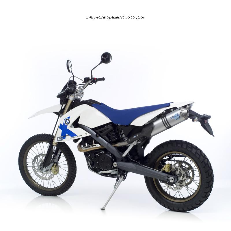 echappement moto BMW G650X leovince challenge